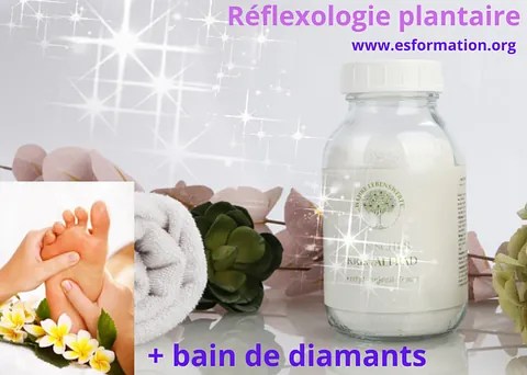 réflexologie plantaire et bain de diamants Eric SAUNIER 